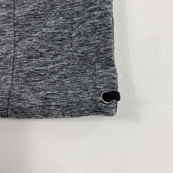 Orvis Pants Womens Small Gray Heather Active Yoga Straight Leg Zip Pockets Gym - Image 2
