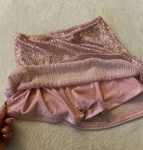 Sequin Mini Skirt - Image 2