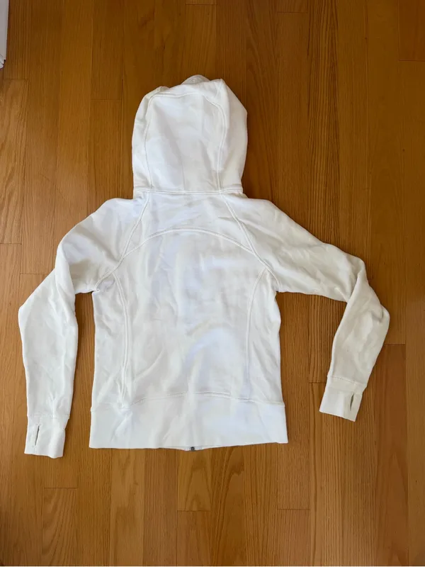 lululemon athletica White Scuba Full-Zip Sweatshirt - Image 2