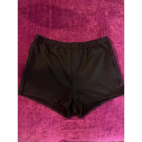 SEXY Mini Shorts CASUAL LOUNGEWEAR Black Size XS Booty High Rise Mini NIP NEW - Image 3