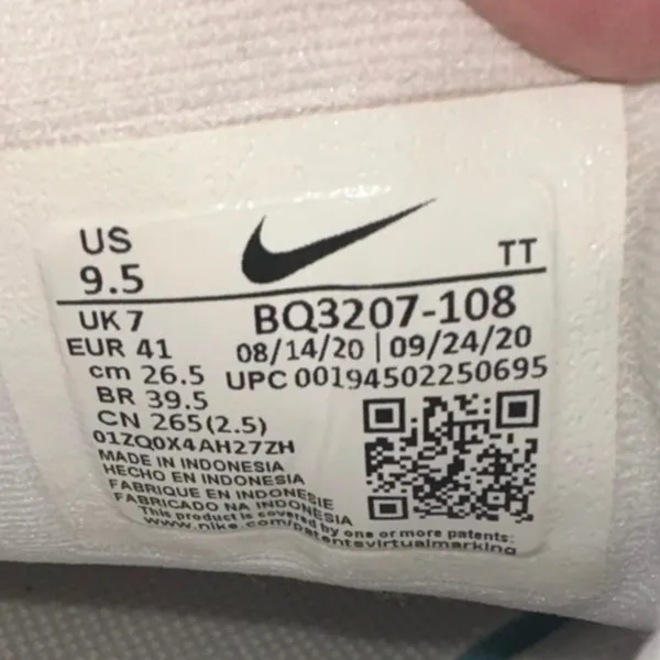 Nike Revolution Running Shoes‎ Women’s 9.5 White Athletic Sneakers - Image 10