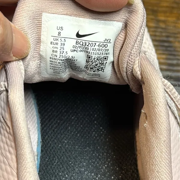 Nike Revolution 5‎ Barely Rose Running Sneakers BQ3207-600 Women's Size US 8 - Image 9