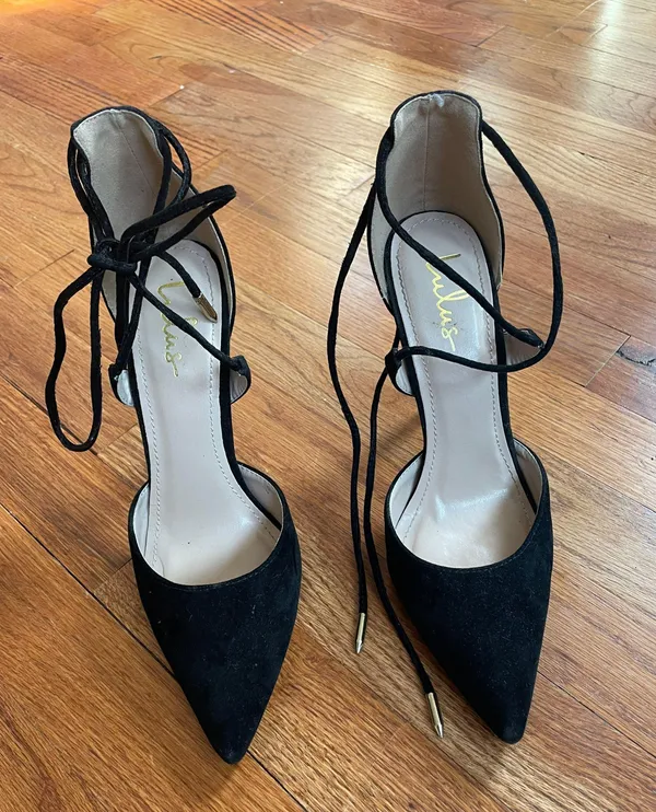 Lulus Black Heels - Image 2