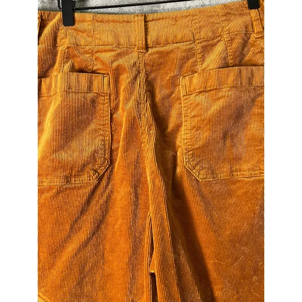 Maeve Anthropologie The Colette Corduroy High Rise Wide Leg Pants Size 32 - Image 4