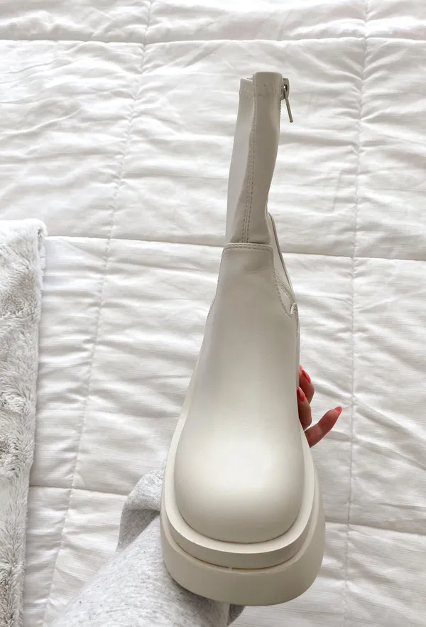 ASOS White Booties - Image 4