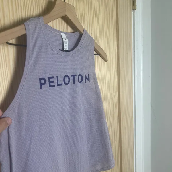 LULULEMON X PELOTON- Fast as Light Mesh Tank Iced Iris Size 6 - Image 3