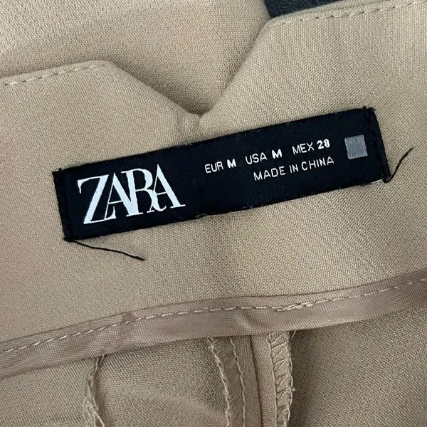 ❄️Zara High Waisted Khaki‎ Dress Pants - Image 4