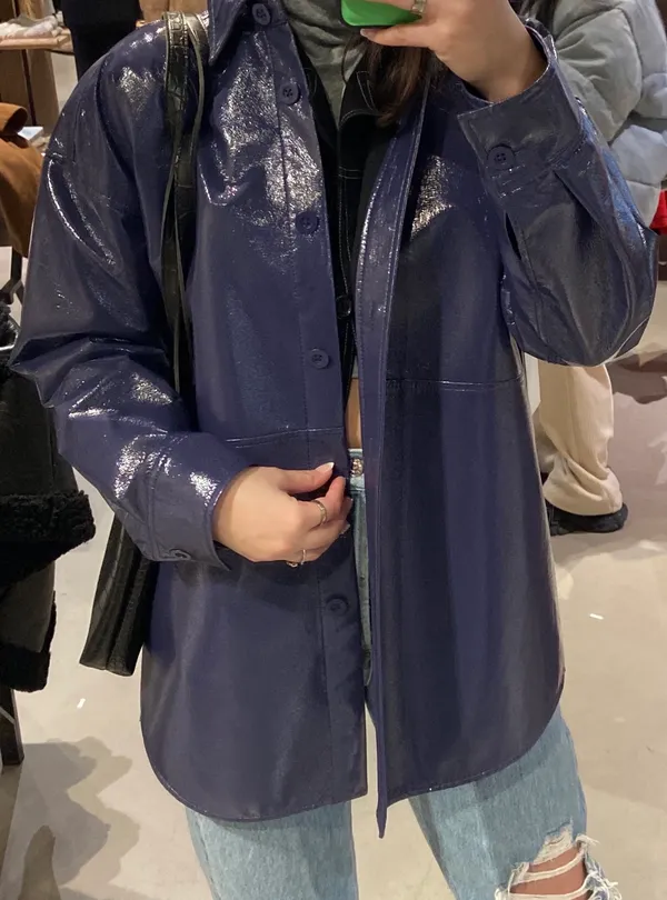 Aritzia Babaton Faux Leather Jacket - Image 2