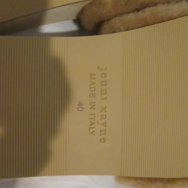 JENNI KAYNE Shearling Slide Sandal - NEW - Size 40 - Image 4
