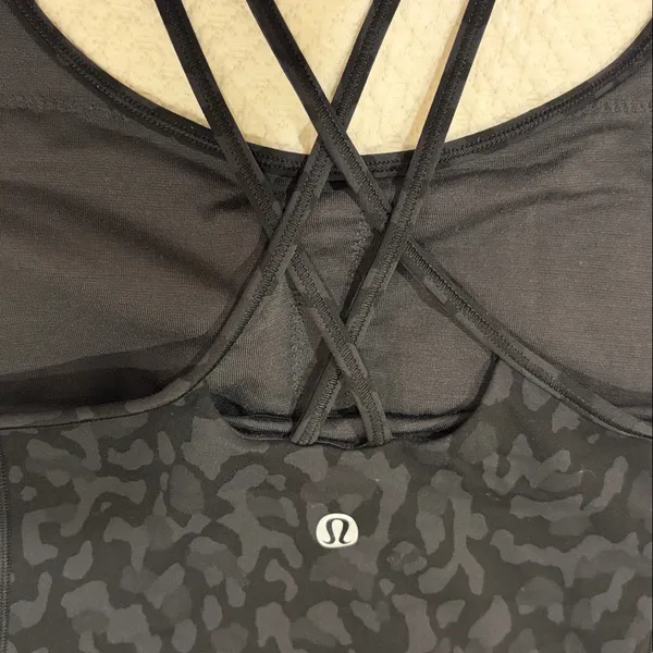 Black Strappy lululemon Top - Image 6