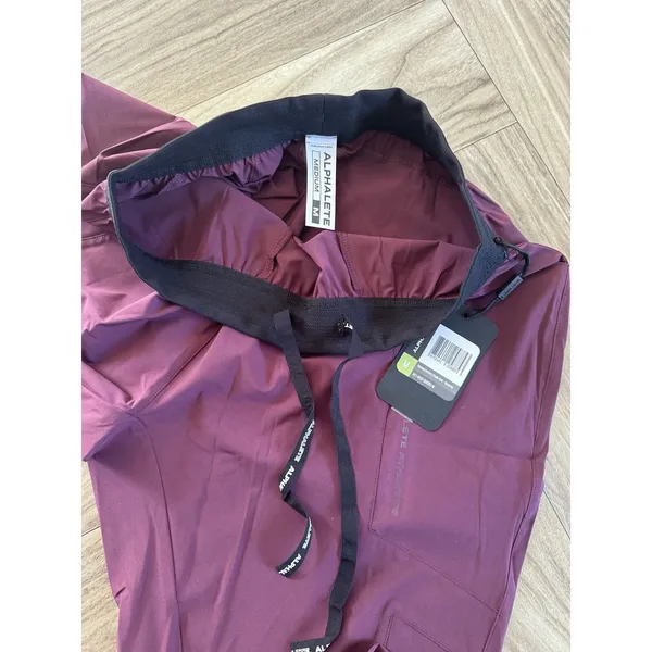 Alphalete Women’s Infinity Studio Pants - Burgundy, Size Medium - Image 10
