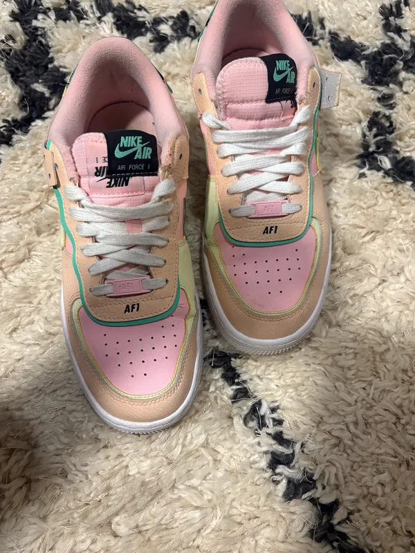 Nike Air Force 1 Shadow Women’s Arctic Punch Barely Volt - Image 5