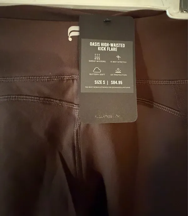 Fabletics Women’s Brown Pull-On Yoga Pants - Image 3