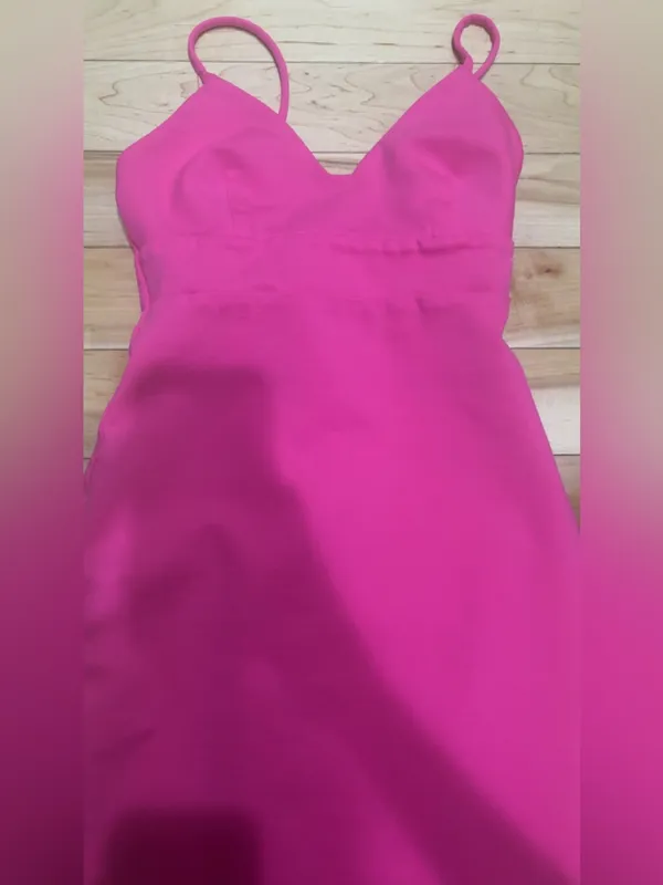 Lulu’S Don’T Tell ‘Em Hot Pink Bodycon Midi Dress - Image 4