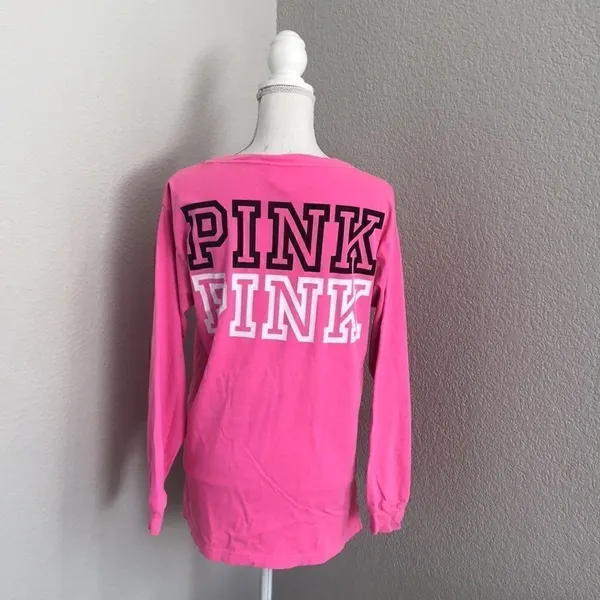 Pink by Victoria’s Secret long sleeve V-neck shirt - Image 4