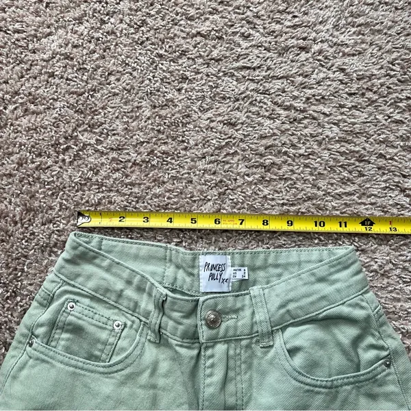 Princess Polly Lester Mom Jeans - Sage Green - Image 11