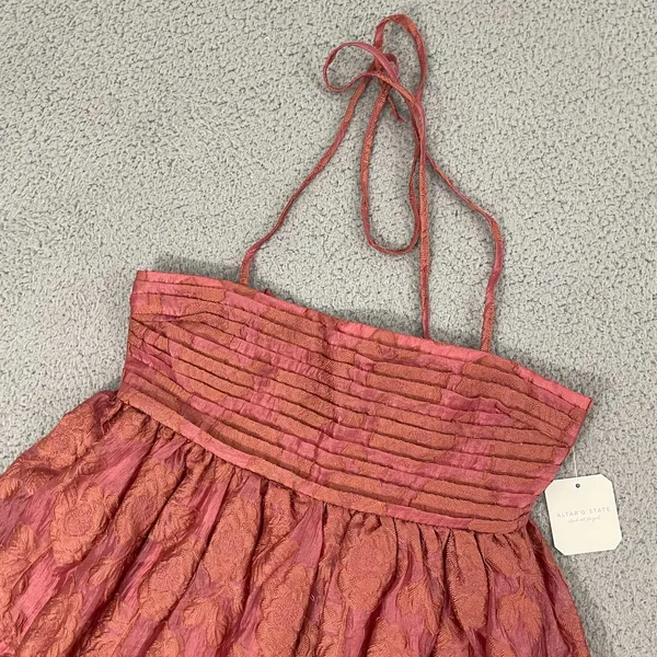 NWT Altar'd State Juno Mini Dress Women XS Withered Rose - Image 2