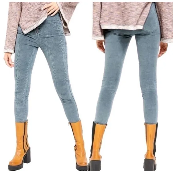 Free People We the Free Sun Chaser corduroy 25 high rise skinny pants - Image 2