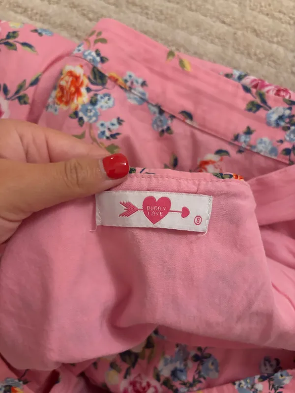 BuddyLove Pink Maxi Floral Skirt Set - Image 3