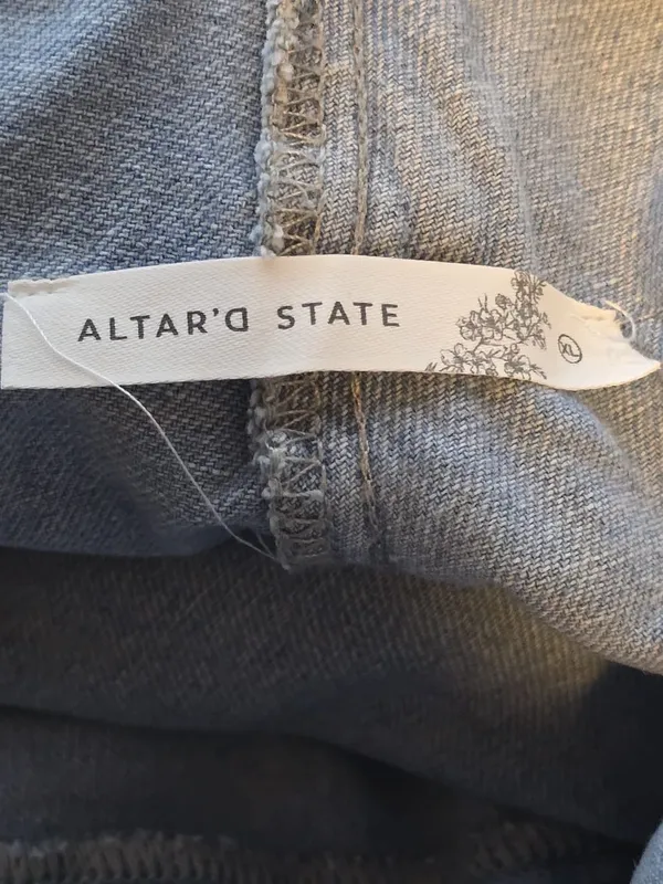 Altar'd State Light Blue Denim Skirt - Image 13