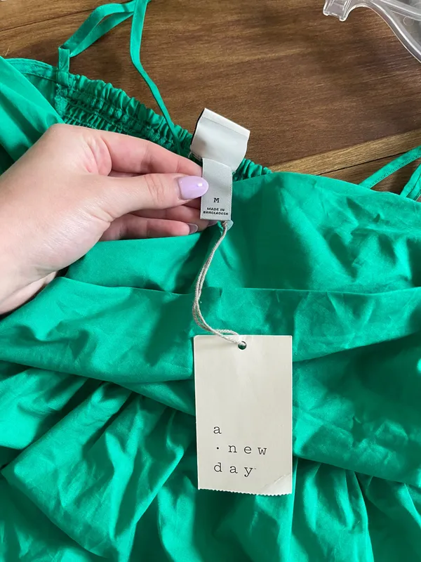 A New Day Green Dress - Image 4