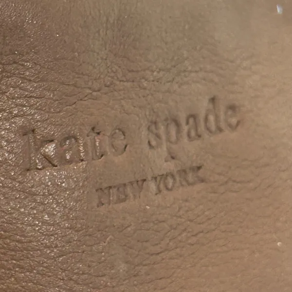 Kate Spade New‎ York Leather Hobo Shoulder Bag Purse Brown Gold Tone Hardware - Image 4