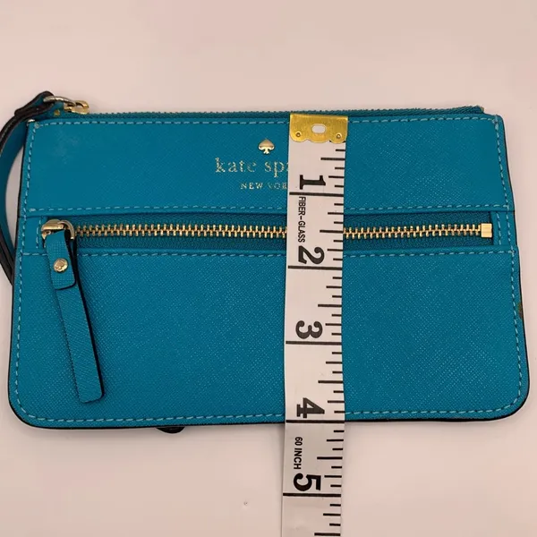 Kate Spade New York Turquoise Blue Wristlet - Image 5