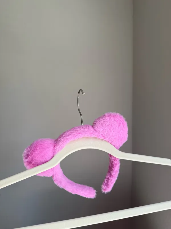 Pink Cat/ Bear Costume Ears Size undefined - Image 2