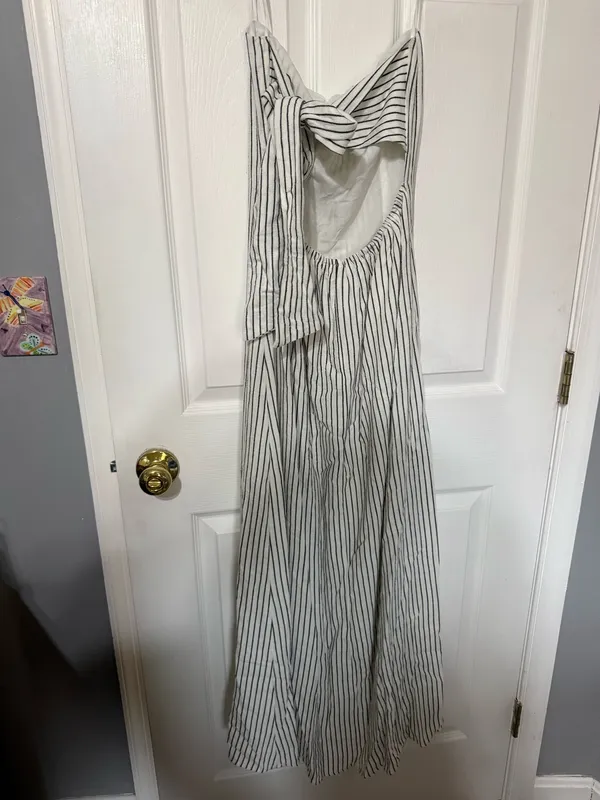 strapless dress Gray - Image 2