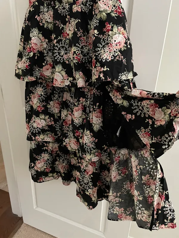 Floral Midi Dress - Image 4