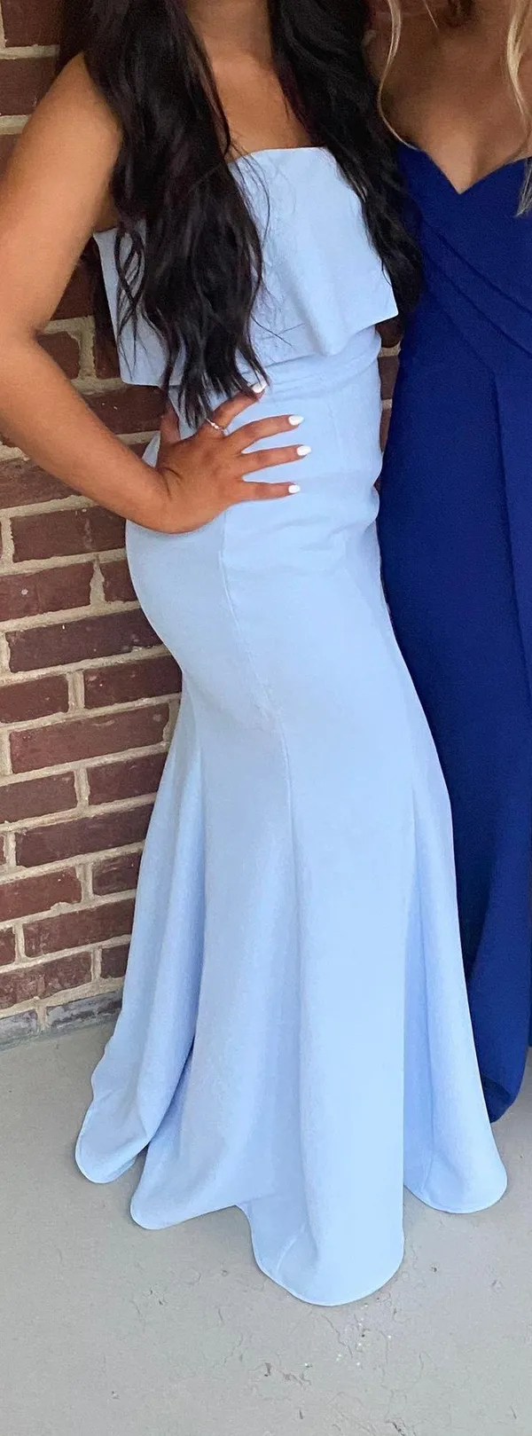 Dillard's Blue Formal Dress - Image 2
