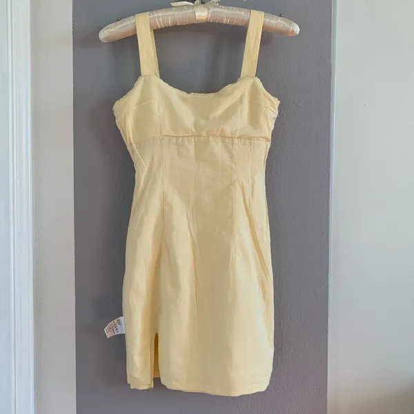Peppermayo Day in Versailles Mini Dress Baby Yellow - Image 9