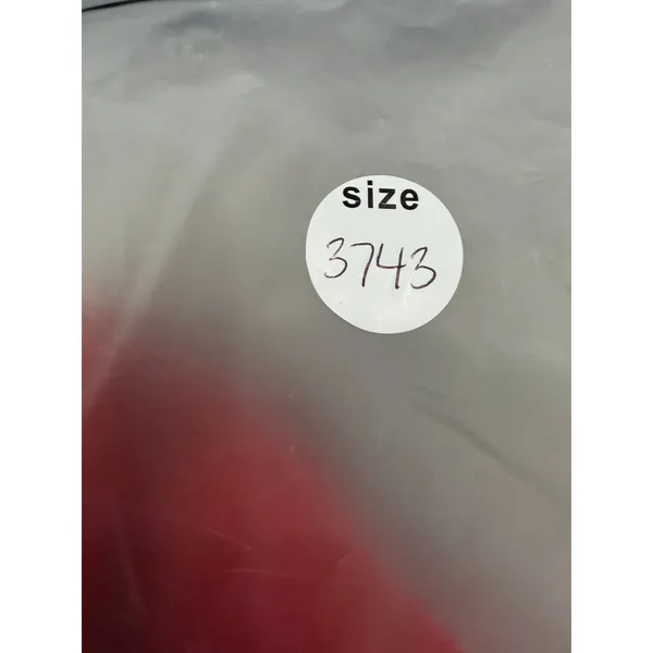 Commense Romantic Ruby Red Cottage Thigh Slit Stretch Midi NWT Dress Large - Image 6