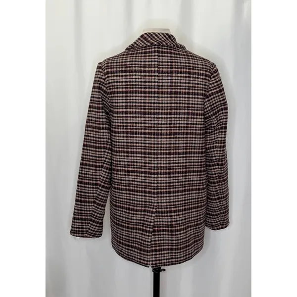 ABERCROMBIE & FITCH Heavyweight Wool Blend Blazer Coat Preppy Academia Small - Image 9