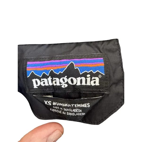 Patagonia Rubicon Down Jacket Womens sz XS Navy blue RECCO Ski Snow Puffer Coat - Image 5