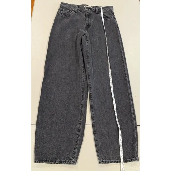 Levis Baggy Dad Jeans Womens 28** Wide Leg 100% Cotton Festival Travel Vacation - Image 6