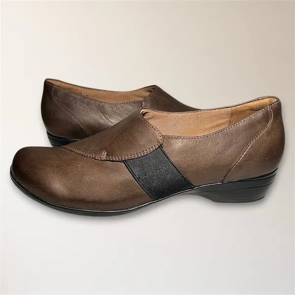 Dansko EU‎ 39 Mushroom Brown Burnished Nubuck Comfort Slip On Shoes US 8.5 - 9 - Image 3