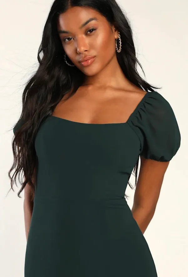Lulus Emerald Green Maxi Dress - Image 3