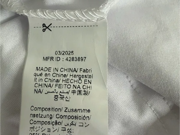 Midi Dress White Ruched Mesh Bust Slip women’s size Small NWOT(E72) - Image 16