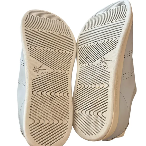 Kuru Roam Classic Court Sneaker Shoes Size 9B Leather Light Gray Women’s Comfort - Image 7