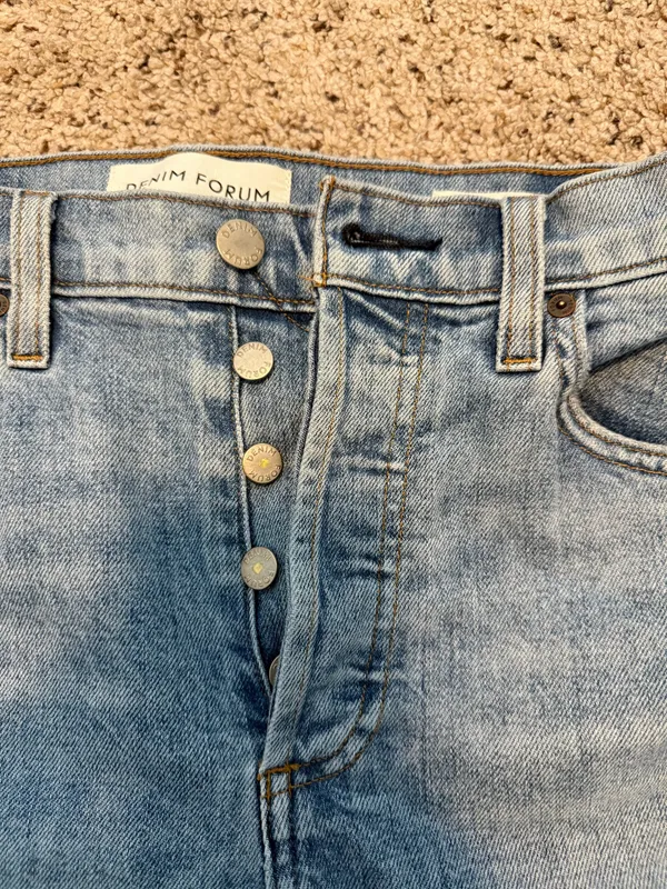 Aritzia Denim Forum Arlo High-Rise Straight Jeans - Image 3