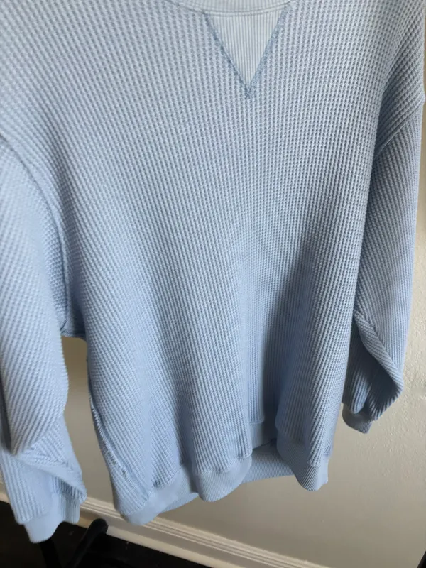 Aerie waffle knit sweater - Image 2