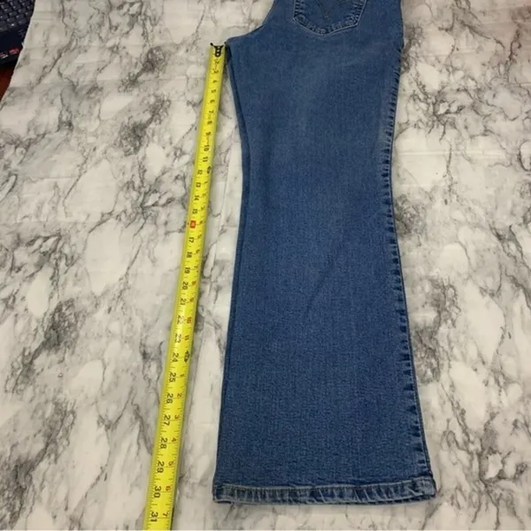 Levi’s 550 Classic Relaxed Bootcut Denim jeans Blue Size 14 90s Vintage Y2K - Image 9