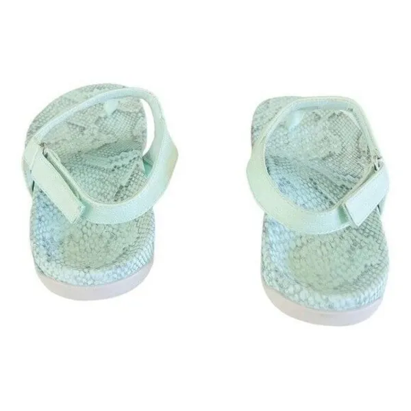 VIONIC Tala T-Strap Seafoam Sandals Orthotic Comfort Size 9 NEW $100 - Image 4