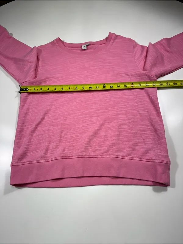 J. Crew Pink Crewneck Sweatshirt - Image 4