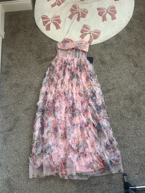 Floral Formal Dress Lulus - Image 3