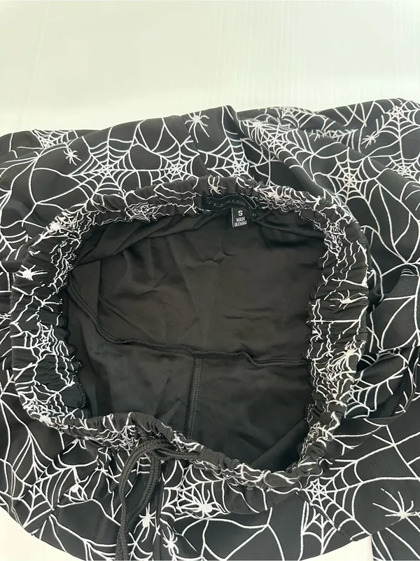 Dolls Kill Spider‎ Byte Reflective Drop Crotch Joggers, S - Image 12