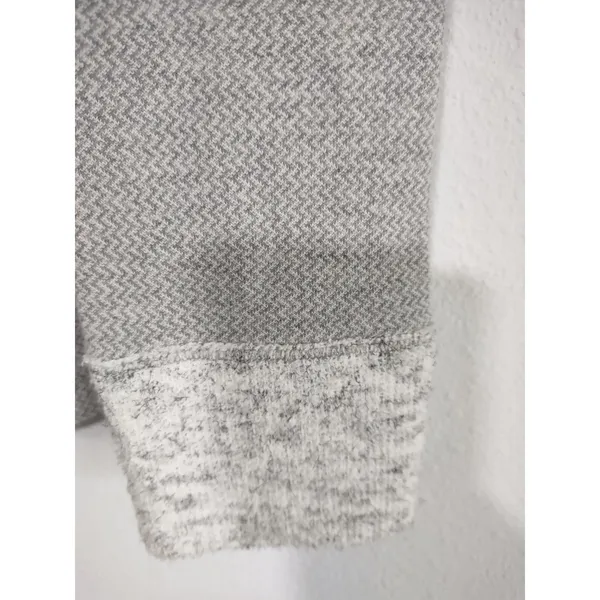 Anthropologie Saturday Sunday Ambrose Sherpa Knit Cardigan Gray Size M Pockets - Image 7