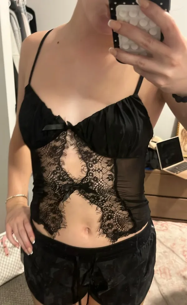 Lace Going Shein Out Top - Image 3