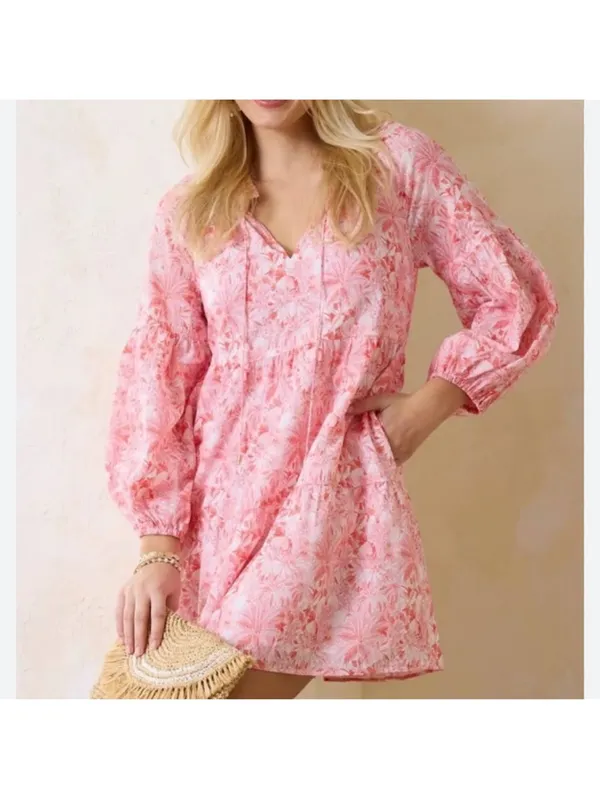 Tommy Bahama Palma Dress Size Medium - Image 2